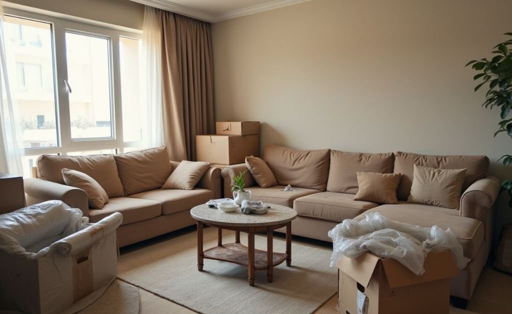 Movers and packers cost in Dubai per square foot