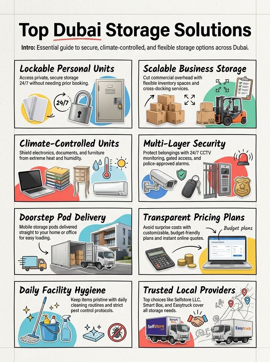 Storage Services in Dubai: Best Companies for Short- and Long-Term Storage Storage Services in Dubai: Best Companies for Short- and Long-Term Storage